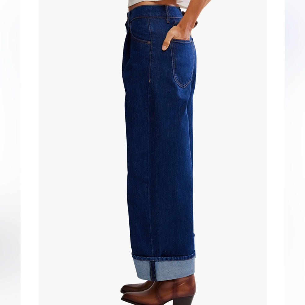 Free people Alia Wide-Leg Cuffed - Picture 5 of 5